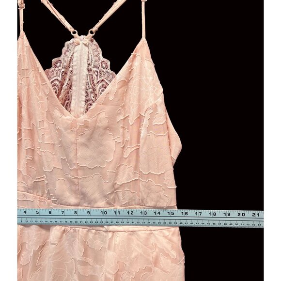 Rue 21 - Women's Summer Sleeveless High Low Hem Ruffle Dress - Pink - 2X - Picture 4 of 16